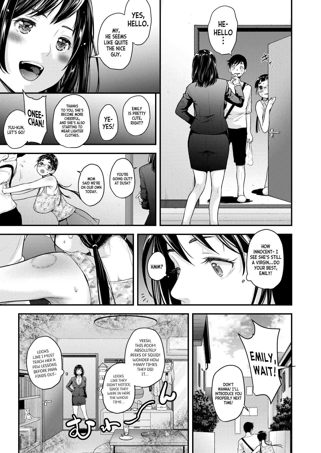Hentai Manga Comic-Day Long Sex With a Plain Looking Girl 4-Read-32